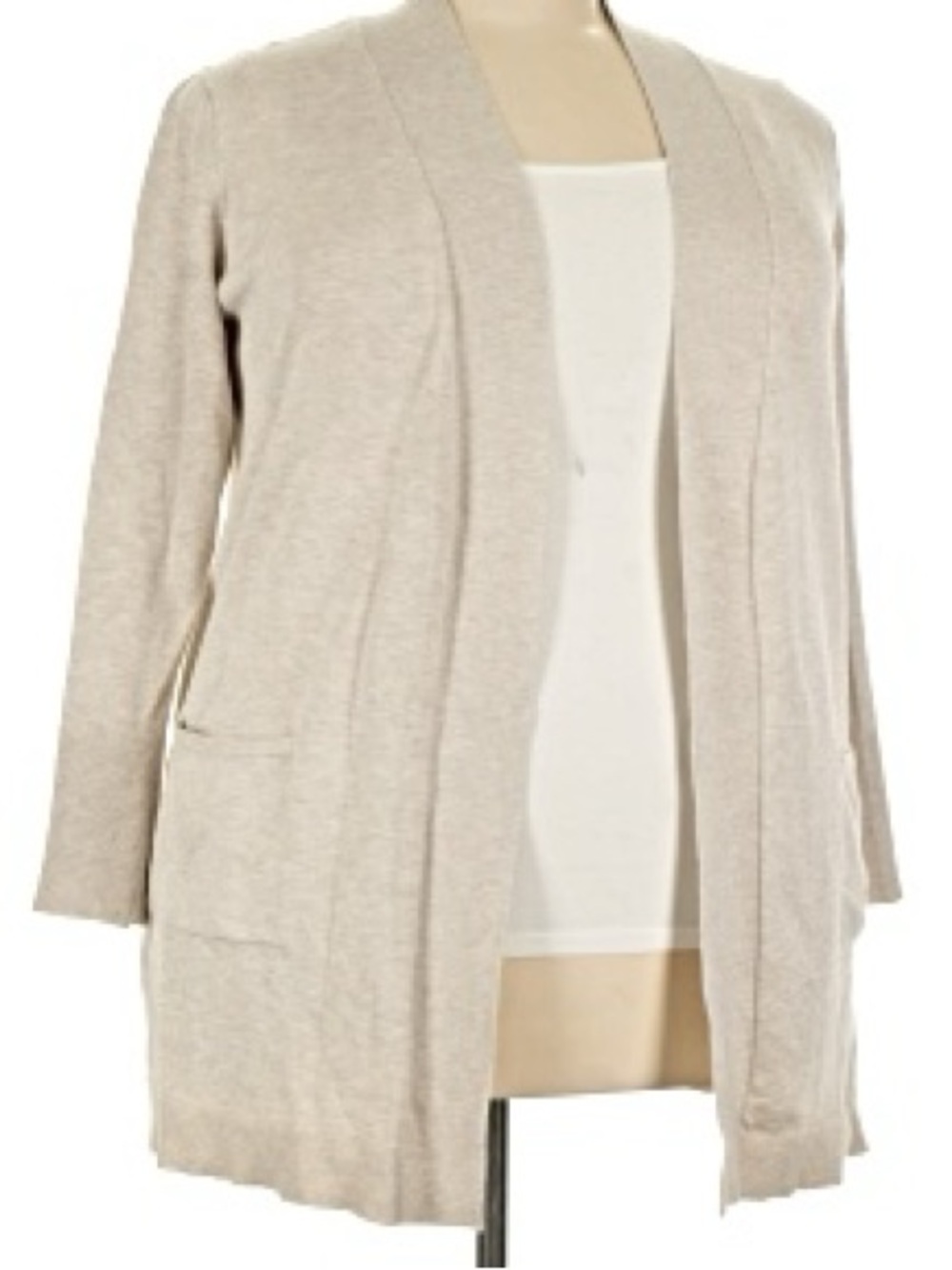 89th & Madison Cream Sweater Size M